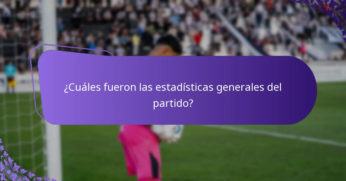 ¿Qué jugadores tuvieron las actuaciones más significativas?