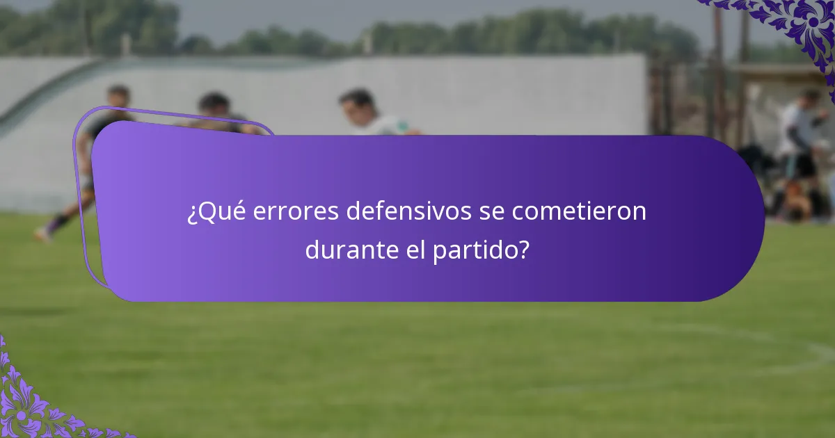 ¿Qué estrategias tácticas emplearon ambos equipos?